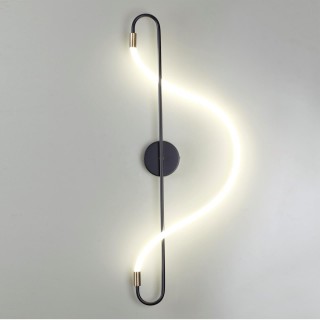 4303/19WL HIGHTECH ODL22 177 черный/античная бронза Настенный светильник IP20 LED 19W 1140Лм 4000K KEYS-foto7