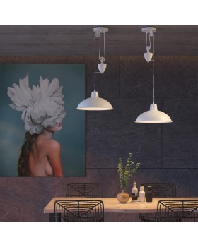 4441/1 SUSPENTIONI LN20 220 белый Подвес E27 1*60W 220V RUTH-foto3