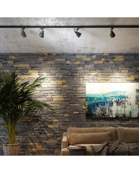 370548 PORT NT19 108 черный Светильник трековый однофазный трехжильный IP20 GU10 50W 230V VETERUM-foto3