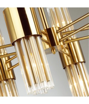 4786/2 HALL ODL21 457 золото/металл/стекло Подвес E14 2*40W VIKETA-foto6