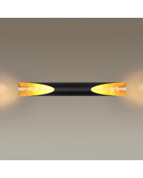 3816/16WL HIGHTECH ODL19 189 черный с золотом/металл Настен.светильник LED 12W 3000К 80х60 WHITNEY-foto10