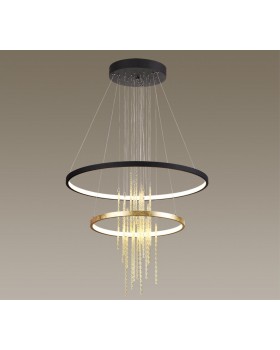 3901/63L L-VISION ODL20 215 золотистый/стекло/металл Подвесной светильник LED 4000K 63W 220V MONICA-foto10