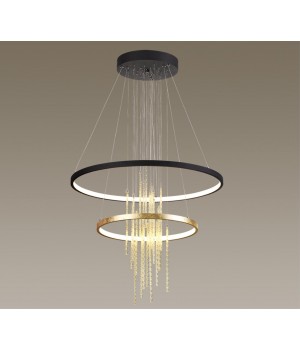 3901/63L L-VISION ODL20 215 золотистый/стекло/металл Подвесной светильник LED 4000K 63W 220V MONICA-foto10