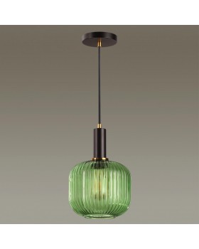 4462/1 SUSPENTIONI LN20 144 черный, зеленый Подвес E27 1*60W 220V MERLIN-foto4