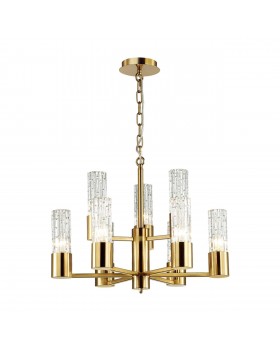 4841/9 HALL ODL21 401 золото/металл/стекло Люстра E14 9*40W SABANO-foto6