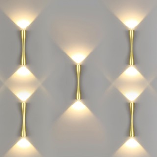 4292/10WL HIGHTECH ODL22 207 золотистый/металл Настенный светильник IP20 LED 10W 536Лм 3000K ANIKA-foto5