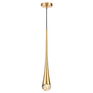 4278/1 L-VISION ODL21 157 прозрачн/золот фольг-ние Подвесной светильник IP20 GU10 LED max 6W GOTA-foto6