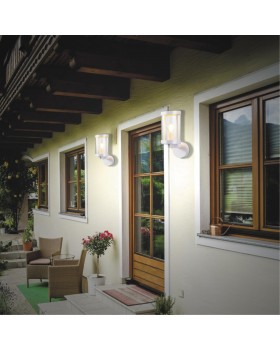 370603 STREET NT19 325 белый Ландшафтный настенный светильник IP44 Е27 13W 220-240V IVORY-foto3