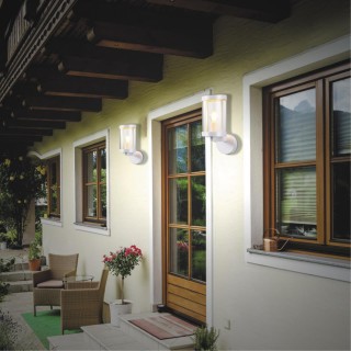 370603 STREET NT19 325 белый Ландшафтный настенный светильник IP44 Е27  13W 220-240V IVORY-foto3