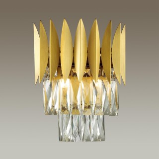 4124/2W HALL ODL21 435 золото/хрусталь Бра E14 2*40W VALETTA-foto3