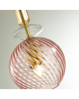 4862/1 PENDANT ODL21 342 розовый/золото Подвес E27 1*60W BELLA-foto7