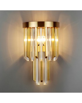 4925/2W ARTDEC ODL22 369 золотой/стекло Бра E14 2*40W ROMANA-foto3