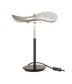 4858/10TL L-VISION ODL_EX21 67 никель/дымчатый/стекло Настольная лампа LED 1*10W 3500K FLUENT-foto6