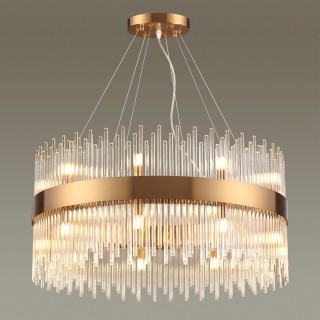 4722/18 HALL ODL20 474 бронзовый/стекло/прозрачный Люстра G9 18*33W 220V FOCCO-foto4