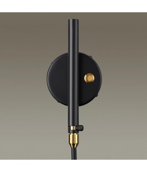 4830/1W WALLI ODL21 523 черный/золотой Настенный светильник E27 1*40W KERBI-foto6