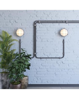 4130/1W WALLI ODL19 513 медный Настенный светильник Е27 1*60W LOFI-foto3