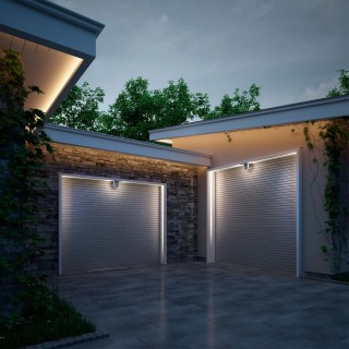 3916/9CL HIGHTECH ODL20 109 белый/металл Потолочный светильник RGB+ LED 4000K 9W 220V IP65 с ПДУ ARROW-foto5