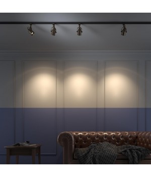 370545 PORT NT19 108 коричневый Светильник трековый однофазный трехжильный IP20 GU10 50W 230V VETERUM-foto3