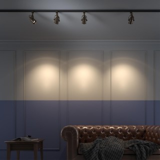 370545 PORT NT19 108 коричневый Светильник трековый однофазный трехжильный IP20 GU10 50W 230V VETERUM-foto3