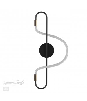 4303/12WL HIGHTECH ODL22 177 черный/античная бронза Настенный светильник IP20 LED 12W 720Лм 4000K KEYS-foto6