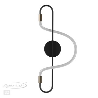 4303/12WL HIGHTECH ODL22 177 черный/античная бронза Настенный светильник IP20 LED 12W 720Лм 4000K KEYS-foto6