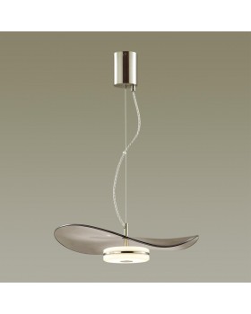 4858/13L L-VISION ODL_EX21 65 никель/дымчатый/стекло Подвес LED 1*13W 3500K FLUENT-foto4