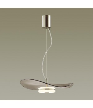 4858/13L L-VISION ODL_EX21 65 никель/дымчатый/стекло Подвес LED 1*13W 3500K FLUENT-foto4