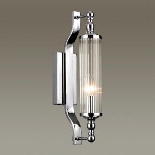 4942/1W DROPS ODL22 539 хром/прозрачный/стекло Настенный светильн. E14 1*40W IP44 TOLERO-foto4