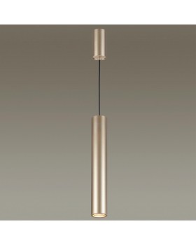 3828/1CA HIGHTECH ODL19 266 золот/металл Подвесн/накладн.светильник GU10 1*50W D60хH400-1420 VINCERE-foto9