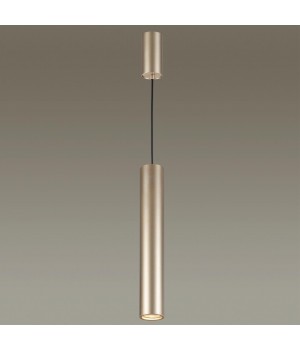 3828/1CA HIGHTECH ODL19 266 золот/металл Подвесн/накладн.светильник GU10 1*50W D60хH400-1420 VINCERE-foto9