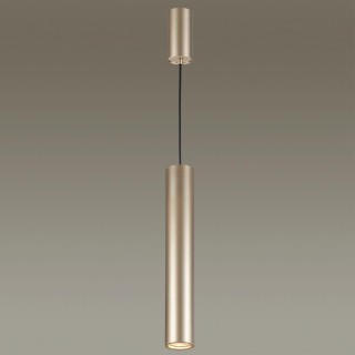 3828/1CA HIGHTECH ODL19 266 золот/металл Подвесн/накладн.светильник GU10 1*50W D60хH400-1420 VINCERE-foto9