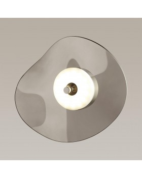 4858/5WL L-VISION ODL_EX21 97 никель/дымчатый/стекло Настенный светильник LED 1*5W 3500K FLUENT-foto4