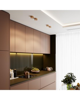 4284/7CL HIGHTECH ODL22 257 золотистый/металл Потолочный светильник IP20 LED 7W 781Лм 3000K BENE-foto3