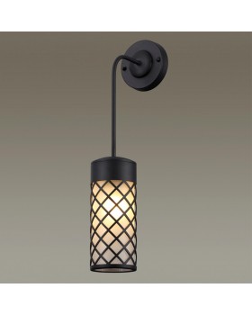 4834/1W NATURE ODL21 575 черный/стекло Ландшафтный настенный светильник E27 1*60W IP44 DUNES-foto4