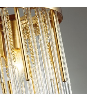 4784/7C HALL ODL21 397 золото/металл/стекло Люстра потолчн. E14 7*40W AVISTA-foto4