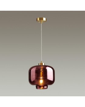 4772/1 PENDANT ODL21 281 бордовый/бронзовый Подвес E27 60W STORBI-foto4