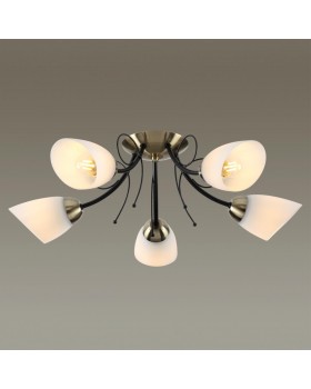 4592/5C COMFI черный, бронза Люстра Потолочная E27 5*40W 220V ELIANA.-foto3