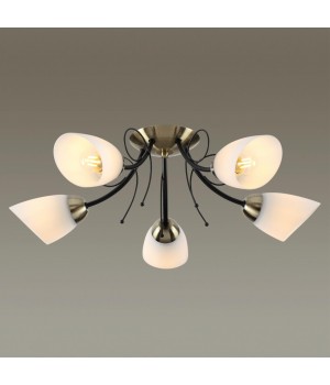 4592/5C COMFI черный, бронза Люстра Потолочная E27 5*40W 220V ELIANA.-foto3