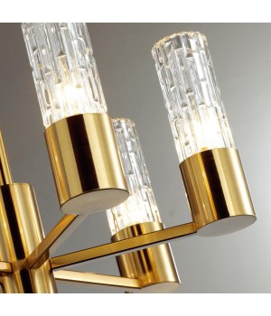 4841/1W HALL ODL21 477 золото/металл/стекло Бра E14 1*40W SABANO-foto7