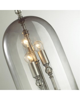 4882/3 NEO ODL_EX22 61 серебрист.с патиной/дымчатый/стекло Подвес E14 3*40W BELL-foto7