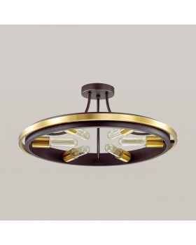 4401/6C LOFTI LN19 158 золотой, черный Люстра потолочная E27 6*60W 220V MAEVE-foto3