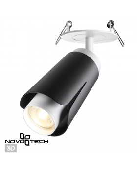 370832 SPOT NT22 235 черный Светильник встраиваемый IP20 GU10 9W 220V TULIP-foto3