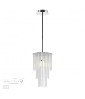 4920/1 MODERN ODL22 329 хром/прозрач./матов./стекло Подвес E27 1*60W PAPITA-foto5