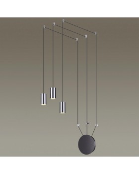 3897/3 L-VISION ODL20 225 черный/хром/металл Наклад. св-к (провод 7м, 10 крепл.) GU10 50W*3 LUCAS-foto3