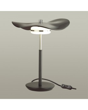 4859/10TL L-VISION ODL_EX21 67 никель/черный/стекло Настольная лампа LED 1*10W 3500K FLUENT-foto4