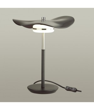 4859/10TL L-VISION ODL_EX21 67 никель/черный/стекло Настольная лампа LED 1*10W 3500K FLUENT-foto4