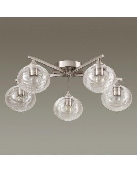 4457/5C COMFI LN20 098 никель Люстра потолочная E27 5*60W 220V COOPER-foto3