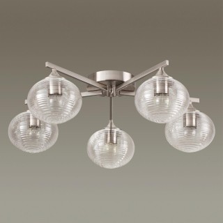 4457/5C COMFI LN20 098 никель Люстра потолочная E27 5*60W 220V COOPER-foto3