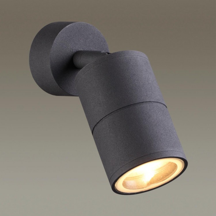 4207/1C HIGHTECH ODL20 249 черный/металл Настенно-потолочный светильник LED GU10 10W IP54 CORSUS
