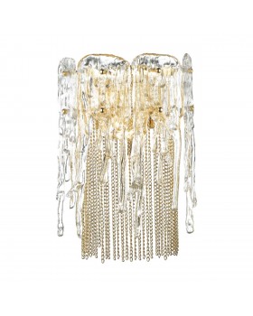 4634/1W CLASSIC ODL20 443 золото/стекло/металл.цепочки Бра E14 1*40W 220V BRITA-foto6